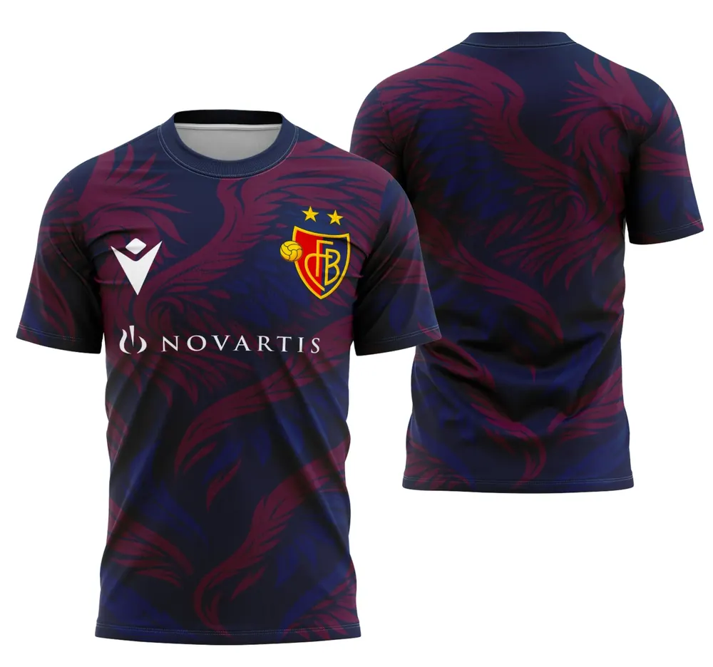 Arte Camisa Interclasse Conceito Do Fc Basileia