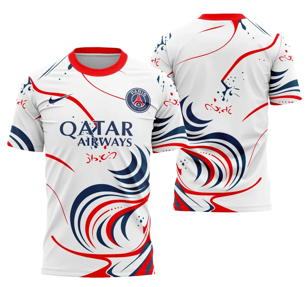 Arte Camisa Interclasse Conceito Do Paris Saint-Germain