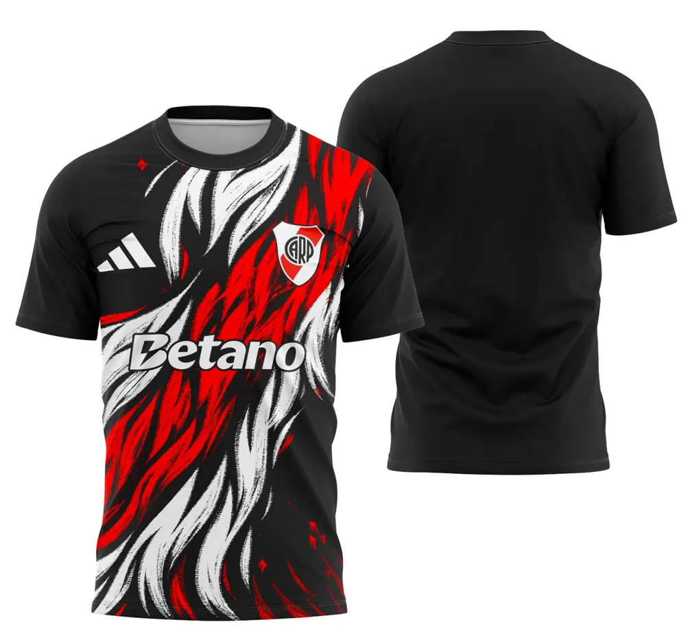 Arte Camisa Interclasse Conceito Do Rio Da Prata