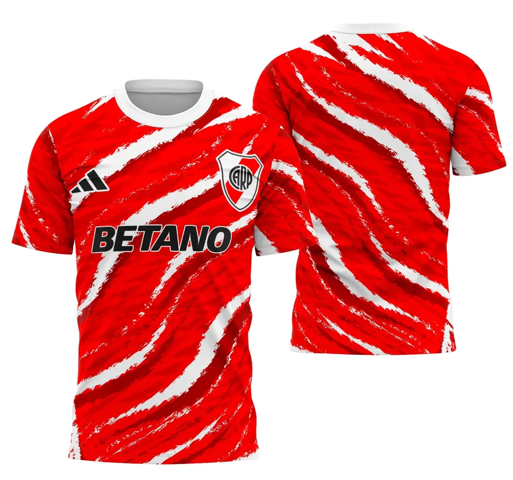 Arte Camisa Interclasse Conceito Do Rio Da Prata - Modelo 1