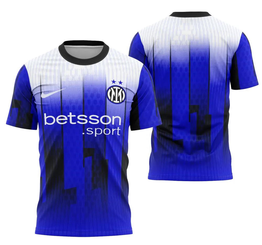 Arte Camisa Interclasse Conceito Inter De Milão 2025