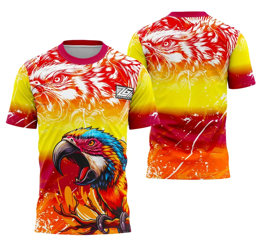 Arte Camisa Interclasse Equipe Arara