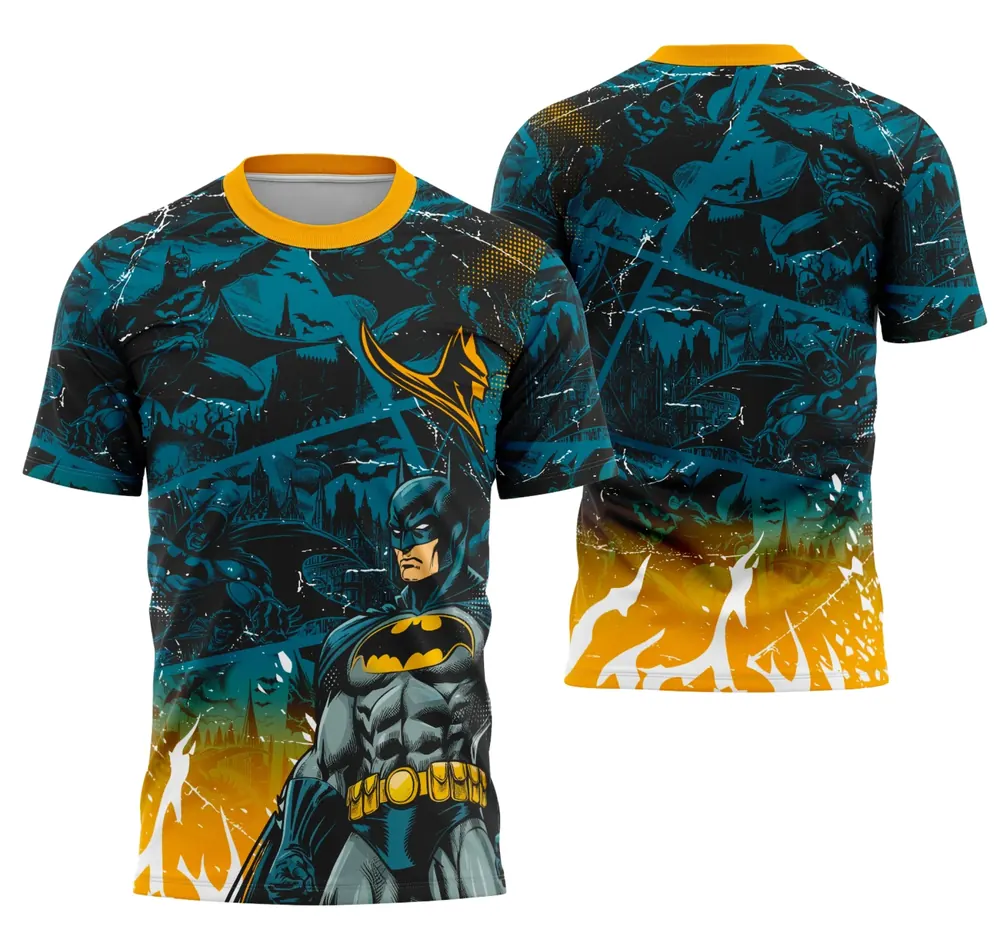 Arte Camisa Interclasse Equipe Batman
