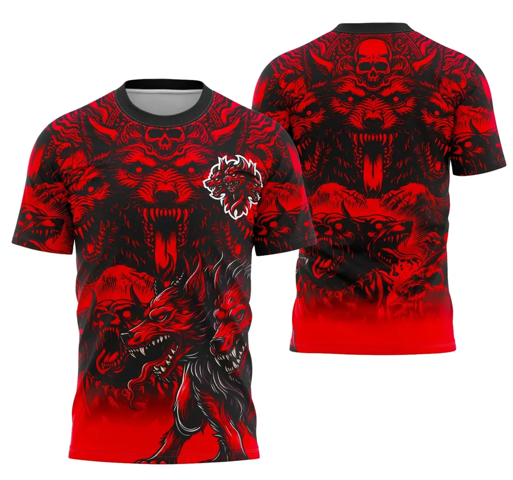 Arte Camisa Interclasse Equipe Cérbero