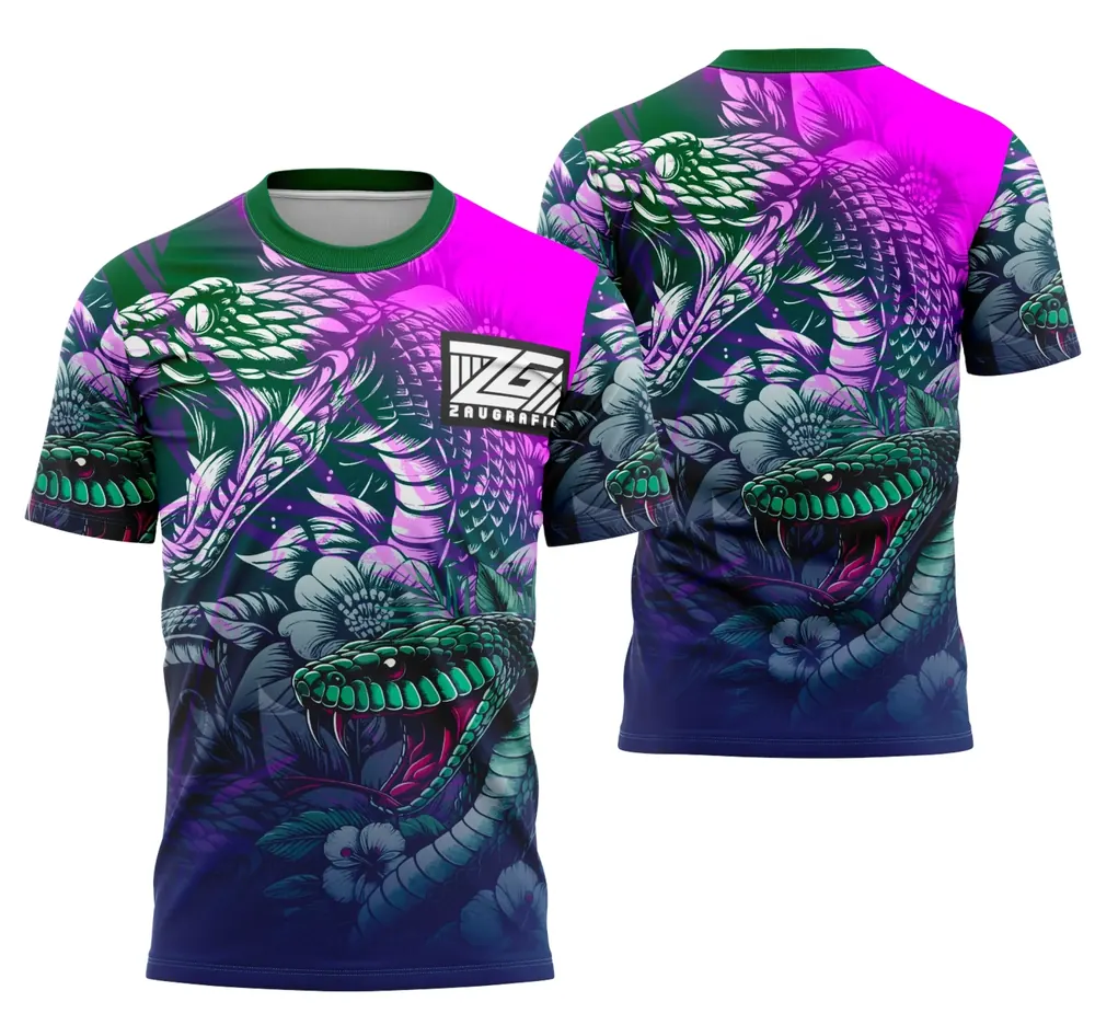 Arte Camisa Interclasse Equipe Cobra - Modelo 1