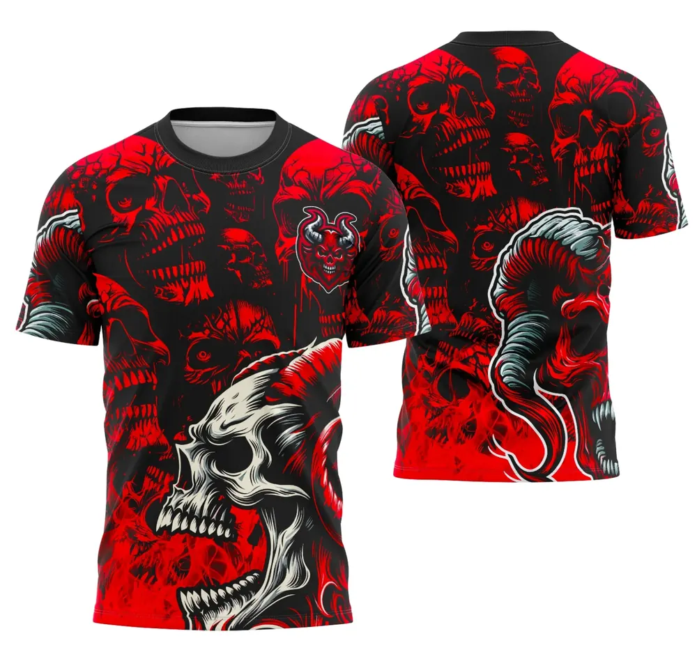Arte Camisa Interclasse Equipe Demônio