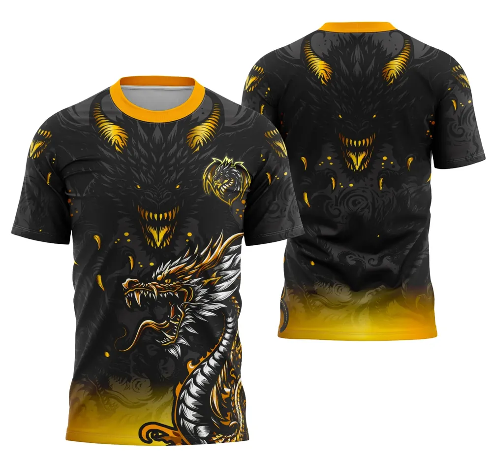 Arte Camisa Interclasse Equipe Dragão - Modelo 2