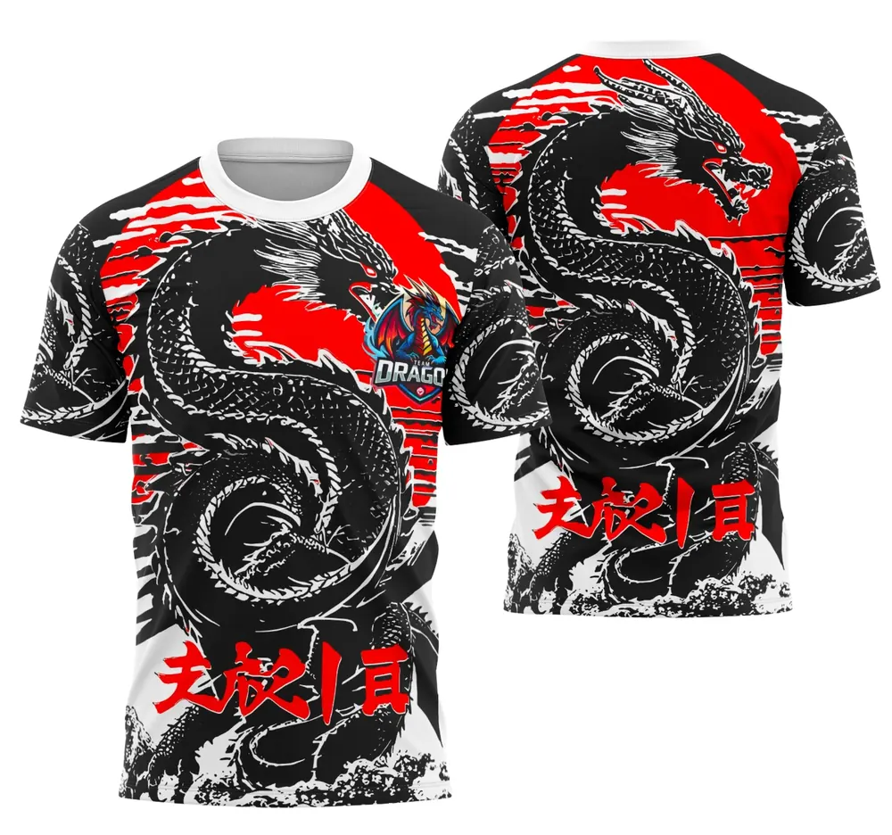 Arte Camisa Interclasse Equipe Dragão - Modelo 3