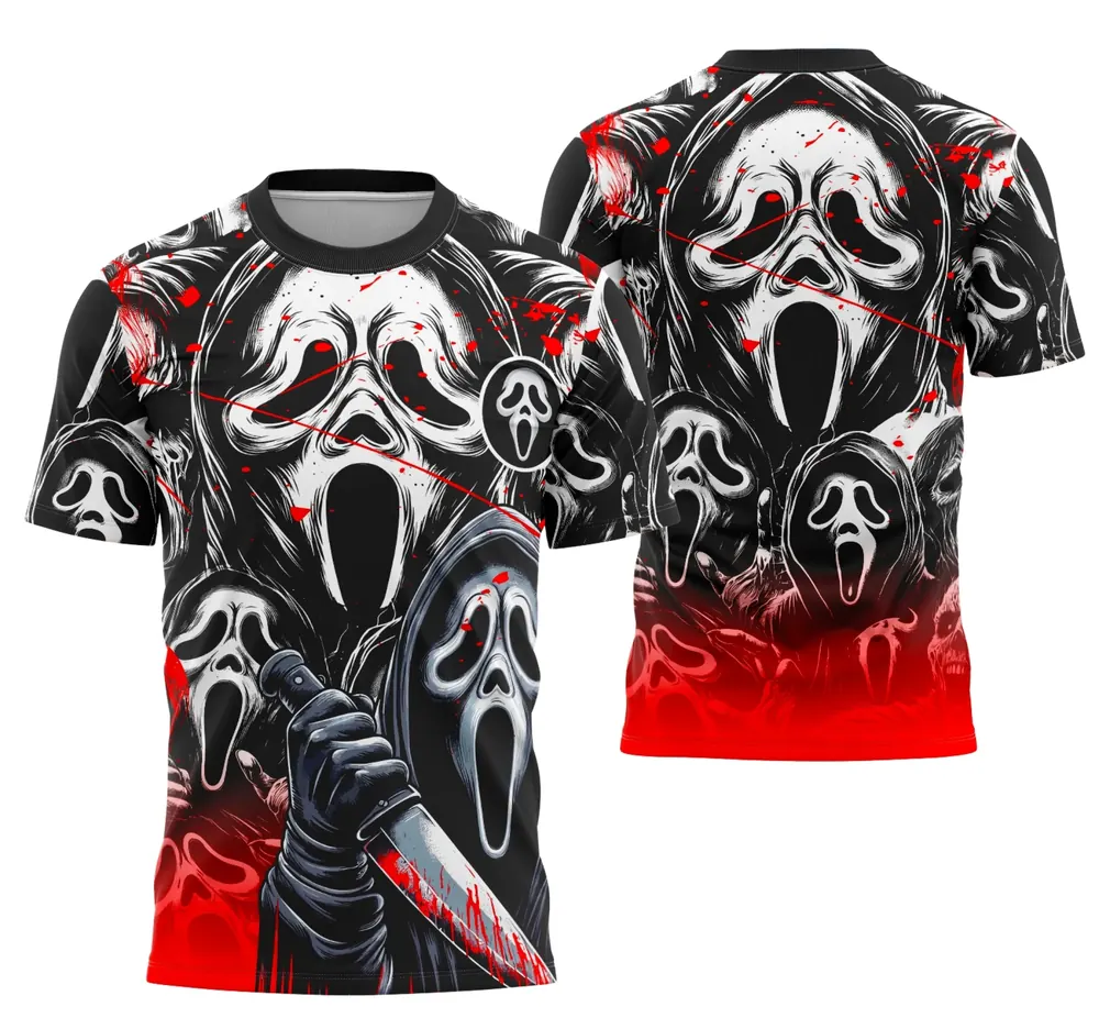 Arte Camisa Interclasse Equipe Ghostface