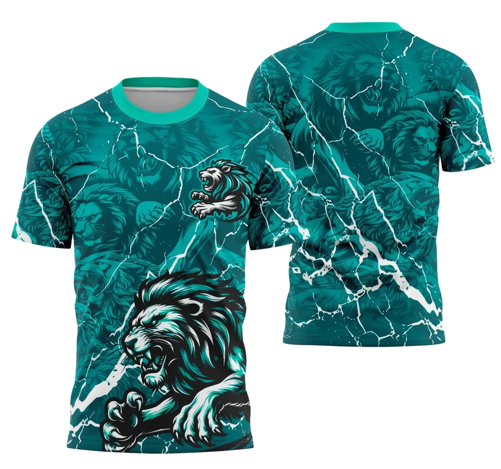 Arte Camisa Interclasse Equipe Leão - Modelo 1