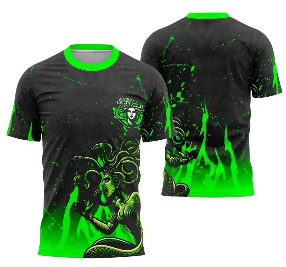 Arte Camisa Interclasse Equipe Medusa