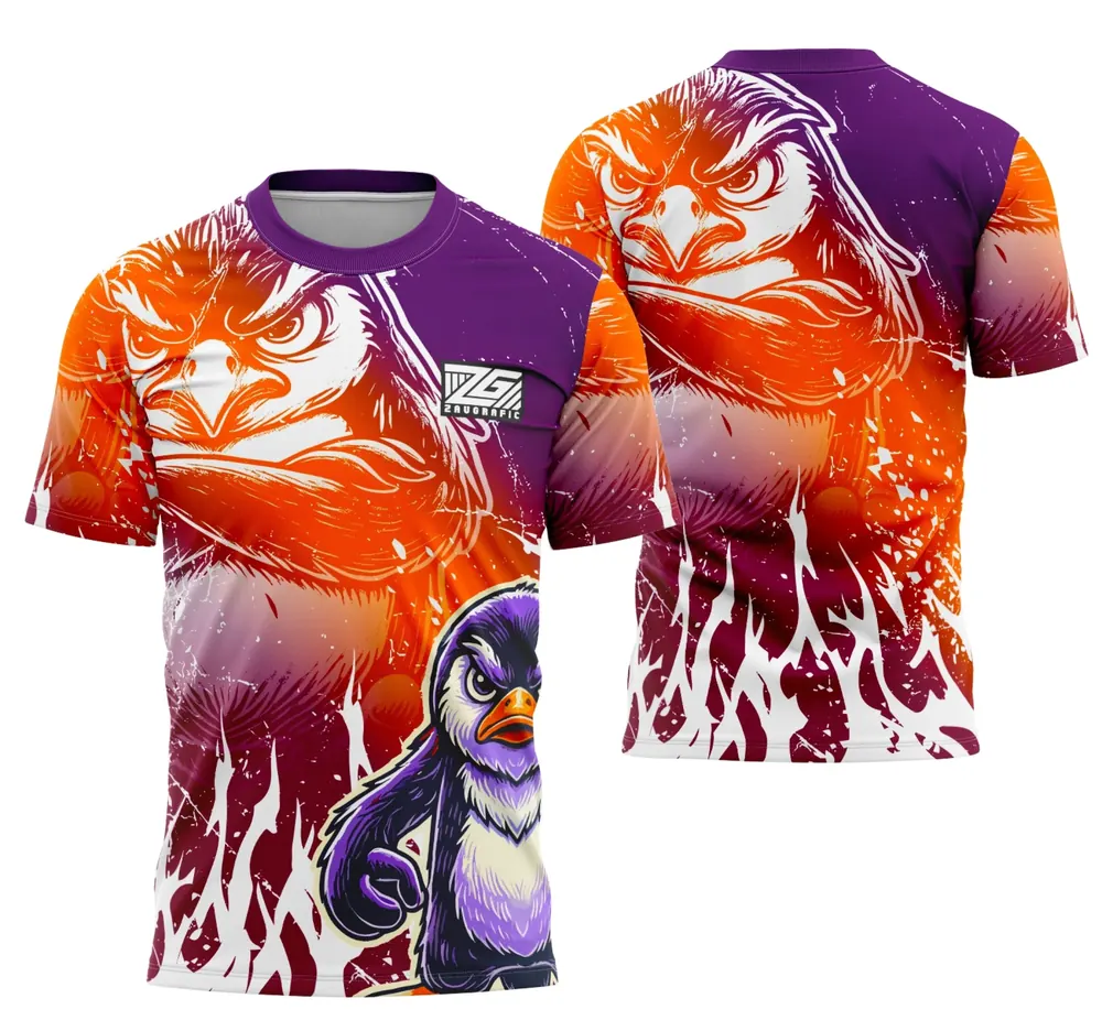 Arte Camisa Interclasse Equipe Pinguino
