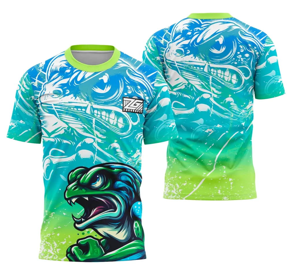 Arte Camisa Interclasse Equipe Rana