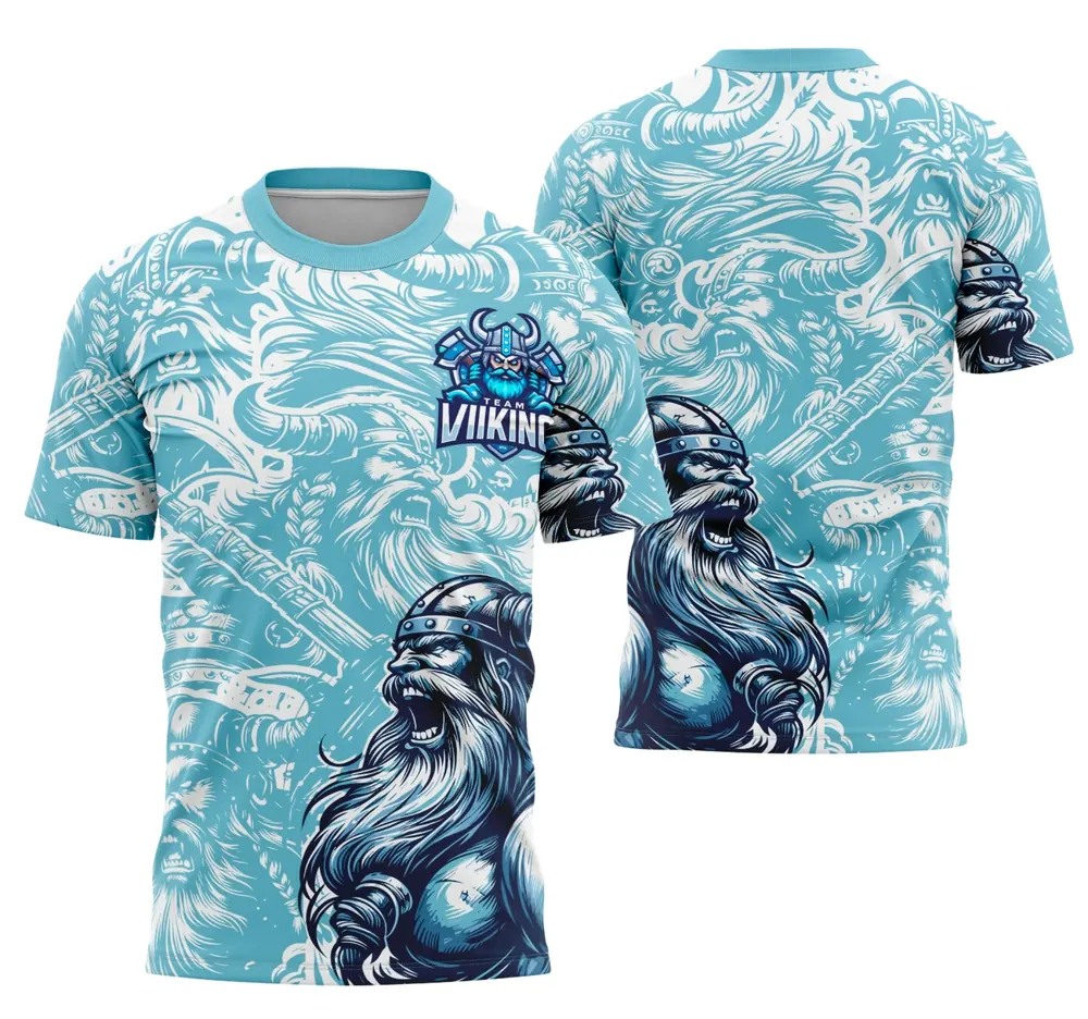 Arte Camisa Interclasse Equipe Viking