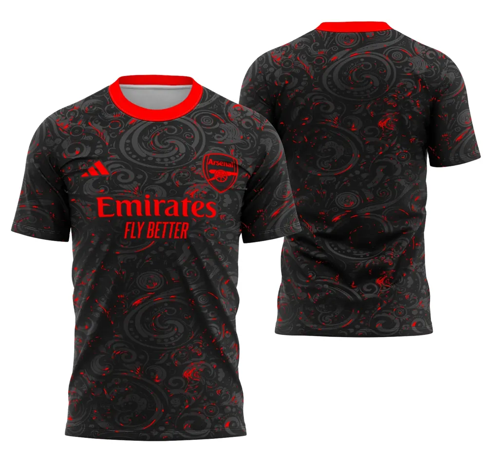 Arte Camisa Interclasse Fantasia Do Arsenal
