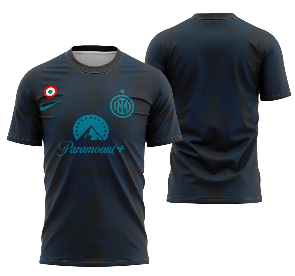 Camisa Interclasse Fantasia Do Inter De Milão - Modelo 2