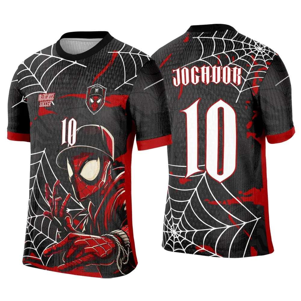 Arte Camisa Interclasse Homem Aranha e Venom