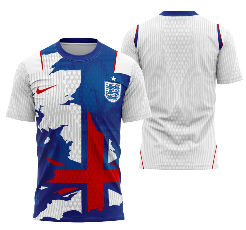 Arte Camisa Interclasse Inglaterra Terceiro Kit Concept 2026