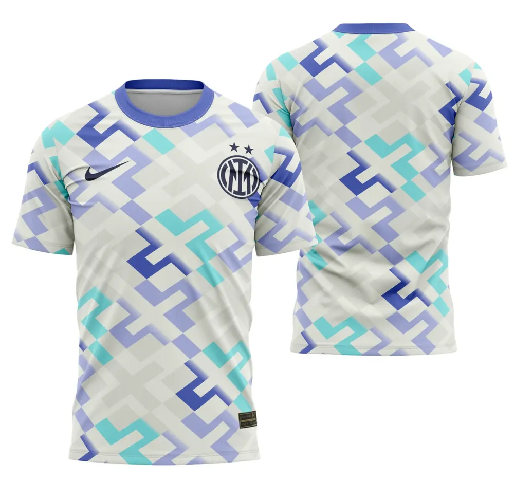 Camisa Interclasse Kit Fora De Casa Do Inter Milão 25-26 Vazou