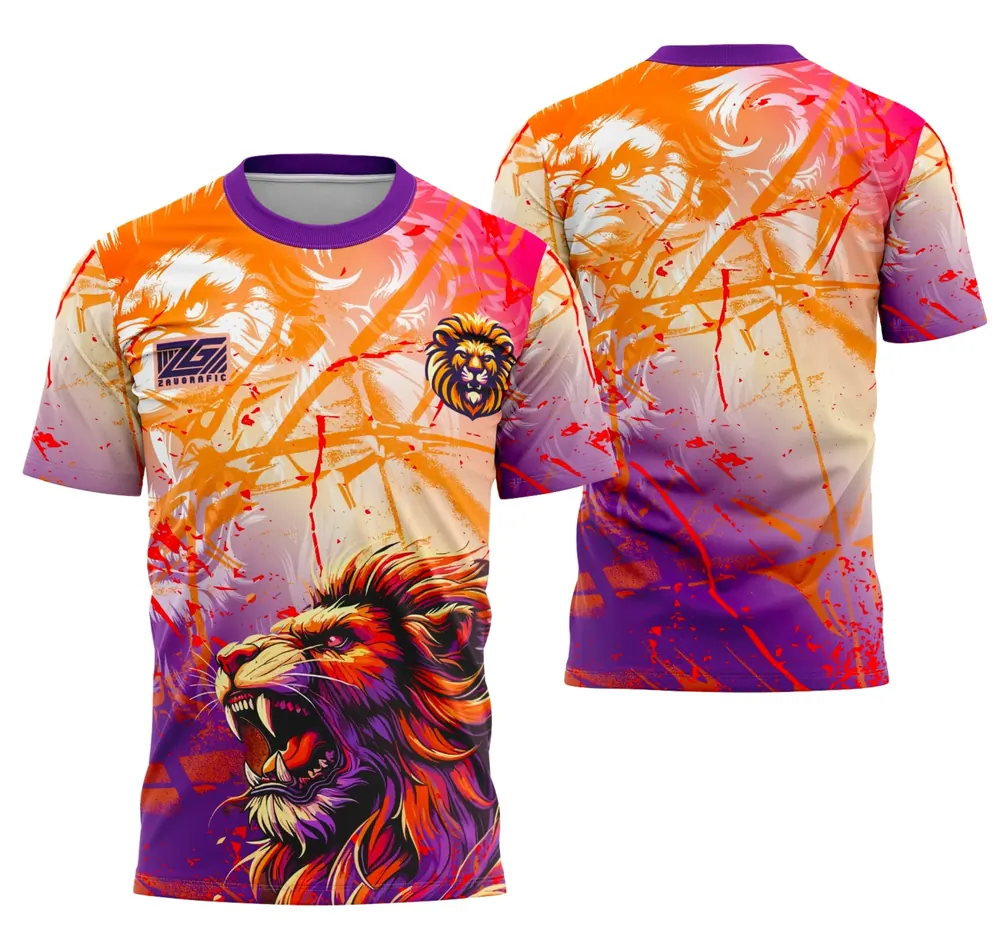 Arte Camisa Interclasse Leão