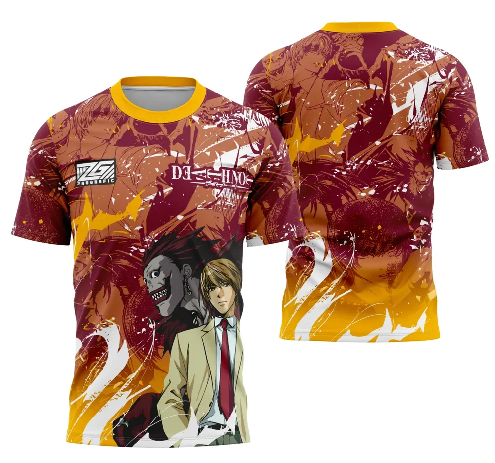 Arte Camisa Interclasse Luz Yagami