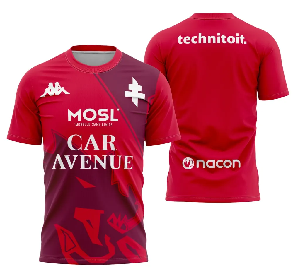 Arte Camisa Interclasse Metz