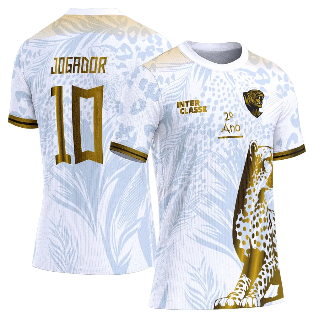 Arte Camisa Interclasse Modelo 857 Onça