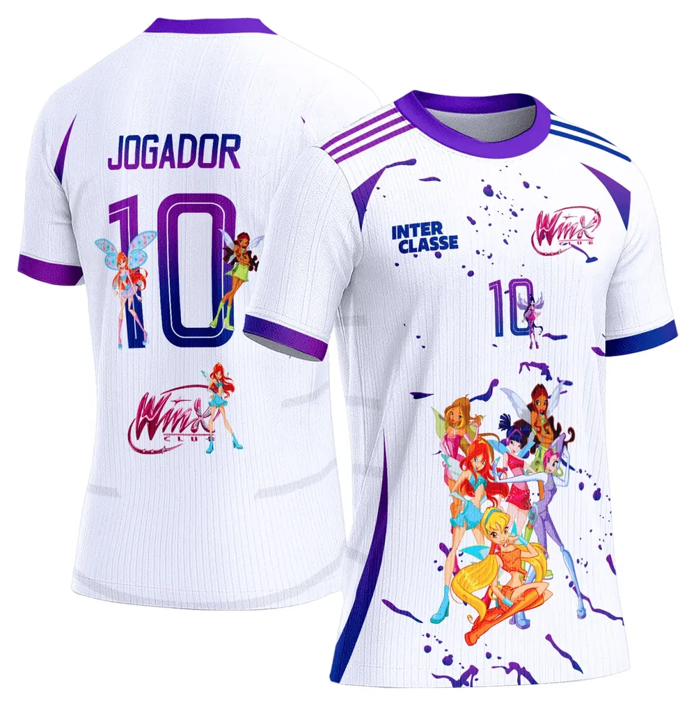 Arte Camisa Interclasse Modelo 888 Winx