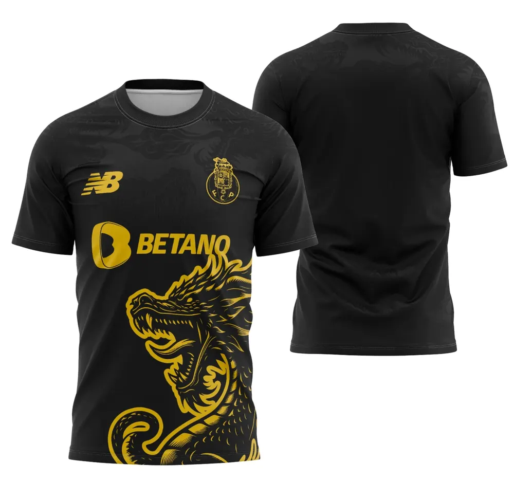 Arte Camisa Interclasse Porto Fantasia