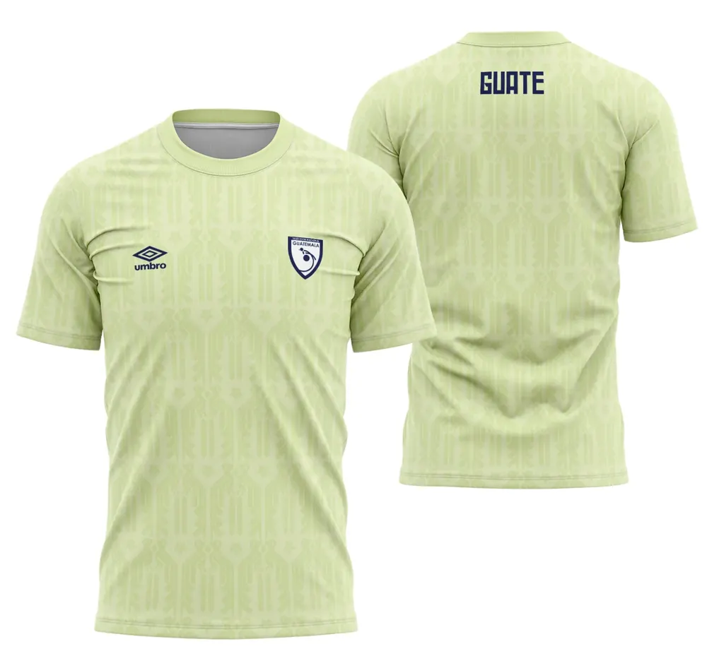 Arte Camisa Interclasse Pré-Jogo Da Guatemala 2025