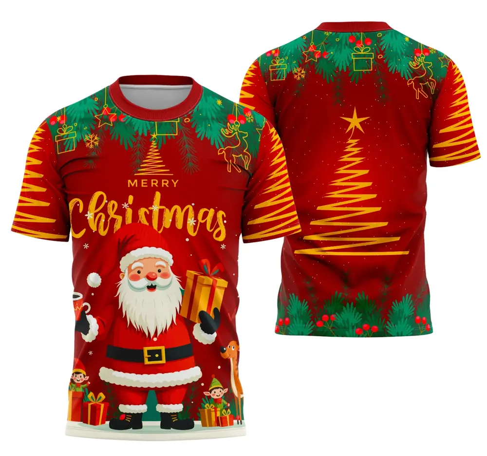 Arte Camisa Interclasse Projeto De Natal 7