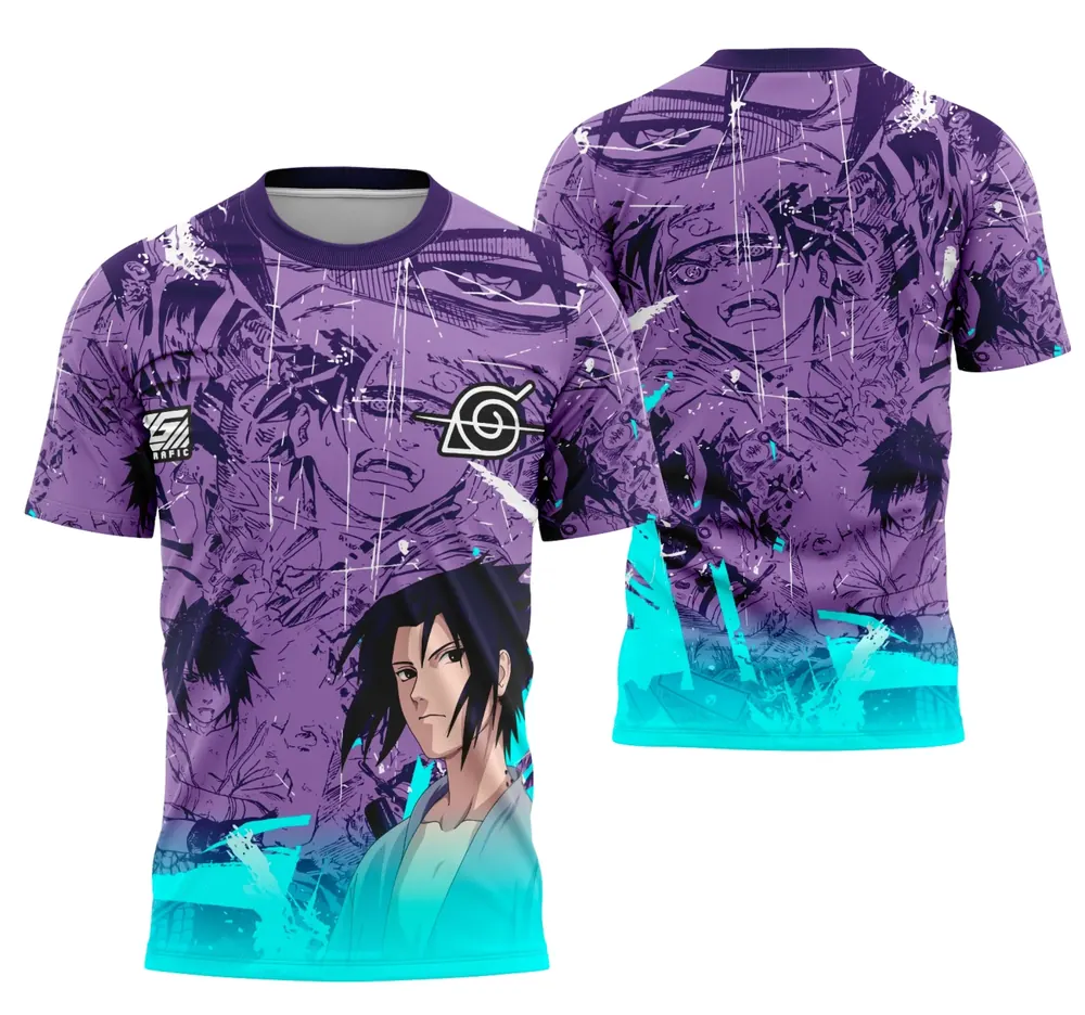 Arte Camisa Interclasse Sasuke