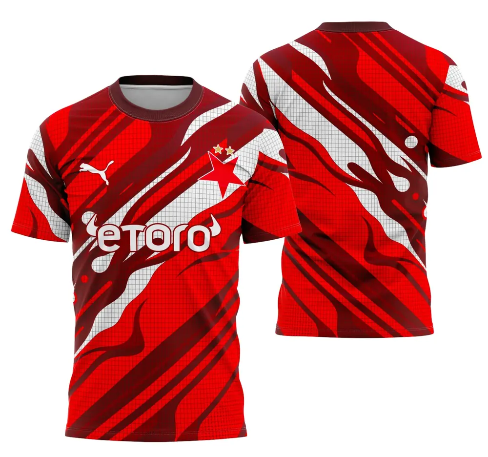 Arte Camisa Interclasse Slavia Praga Concept