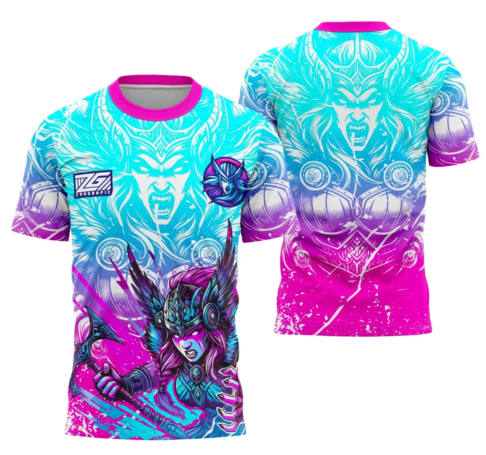 Arte Camisa Interclasse Valquíria