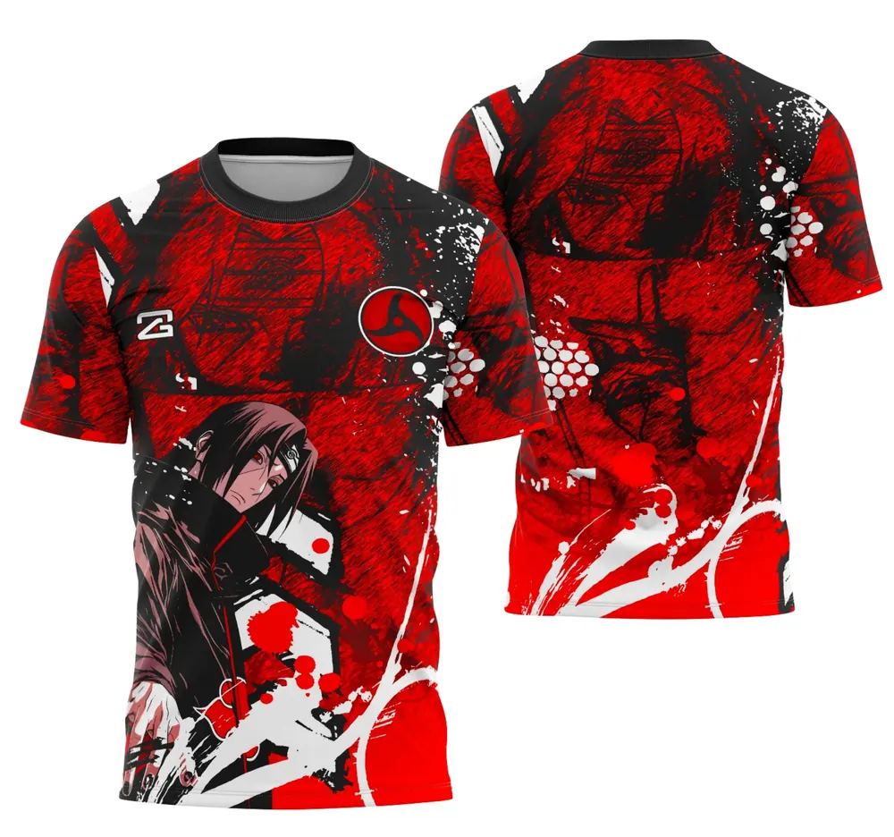 Arte Camisa Itachi Uchiha Interclasse (2)