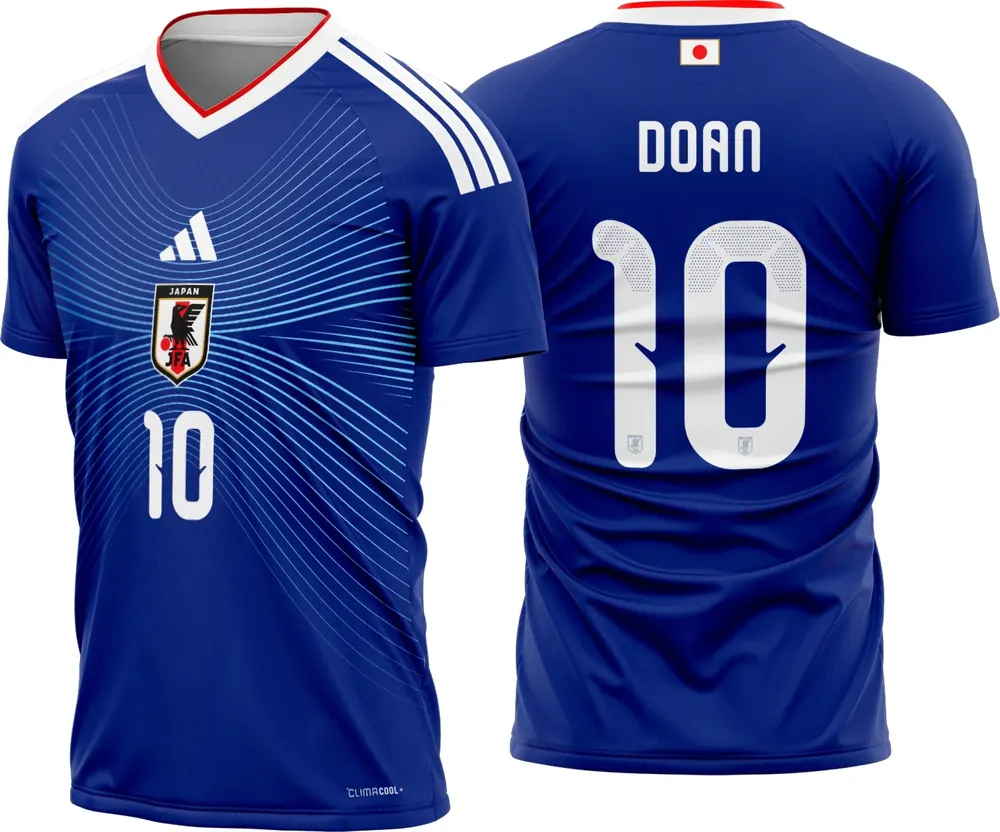 Arte Camisa Japão Titular 2026 - 2028