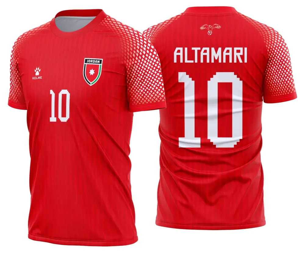 Arte Camisa Jordania Reserva 2026 - 2028