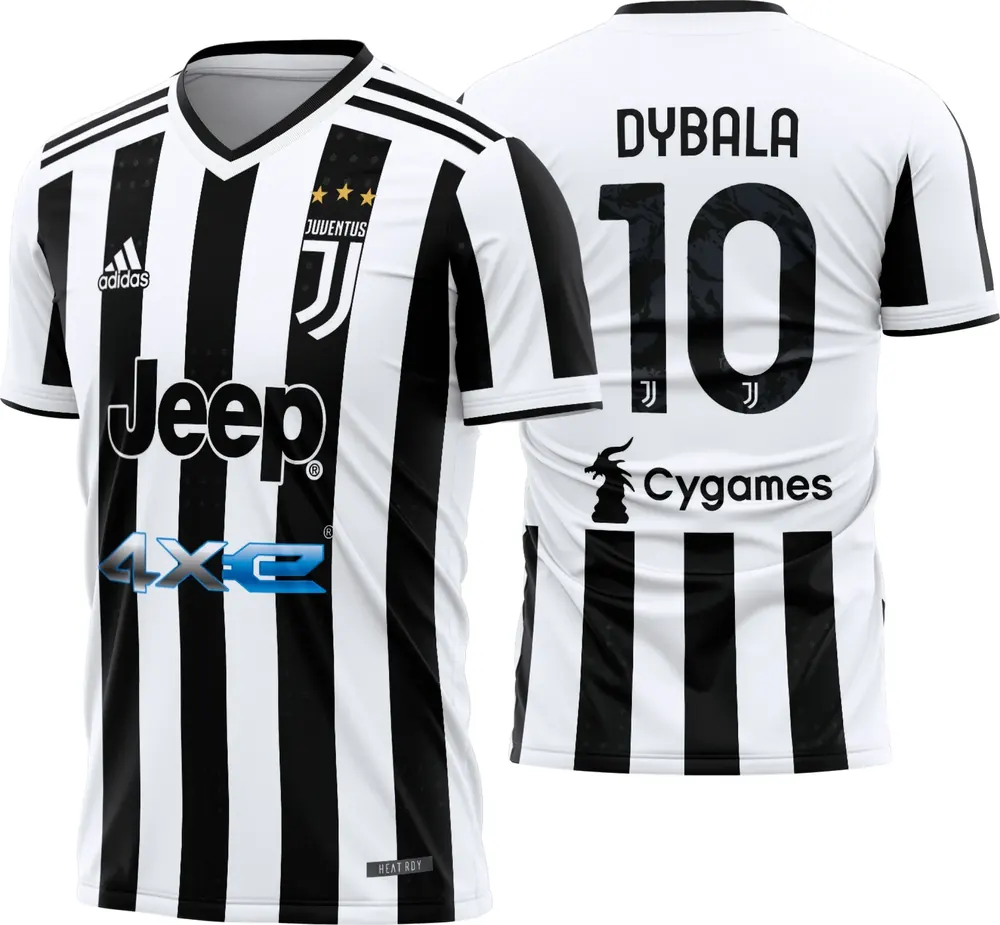 Arte Camisa Juventus Titular 2021-22