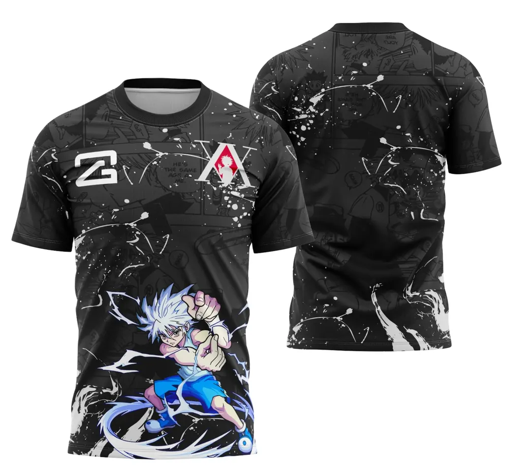 Arte Camisa Killua (Hxh) (2)