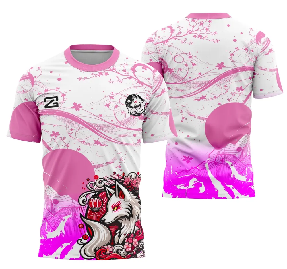 Arte Camisa Kitsune Interclasse