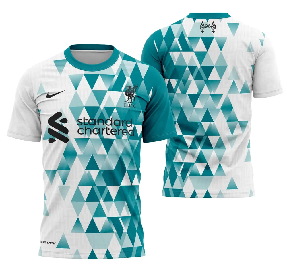 Arte Camisa Liverpool - As Roma Concept 2021