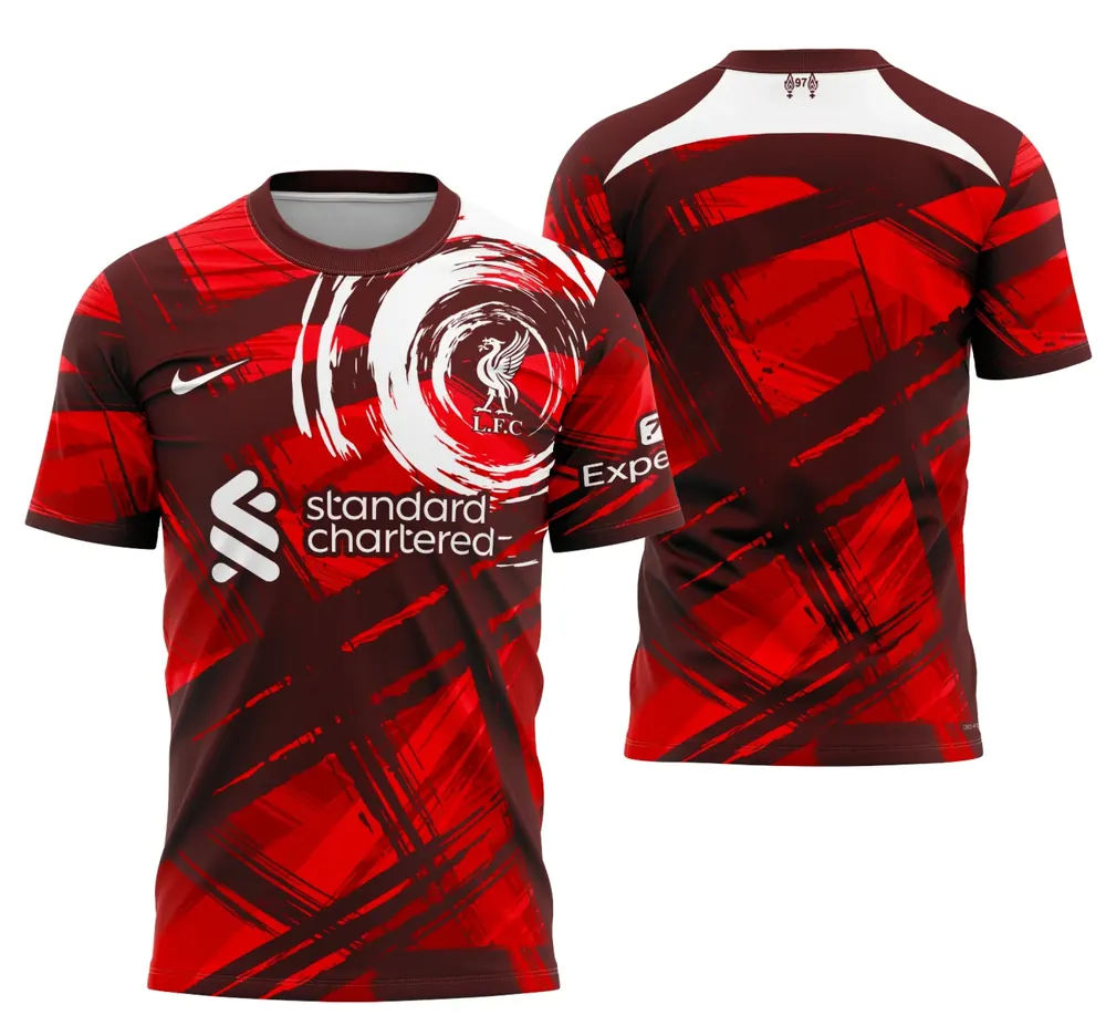 Arte Camisa Liverpool Concept 2024 - Modelo 2