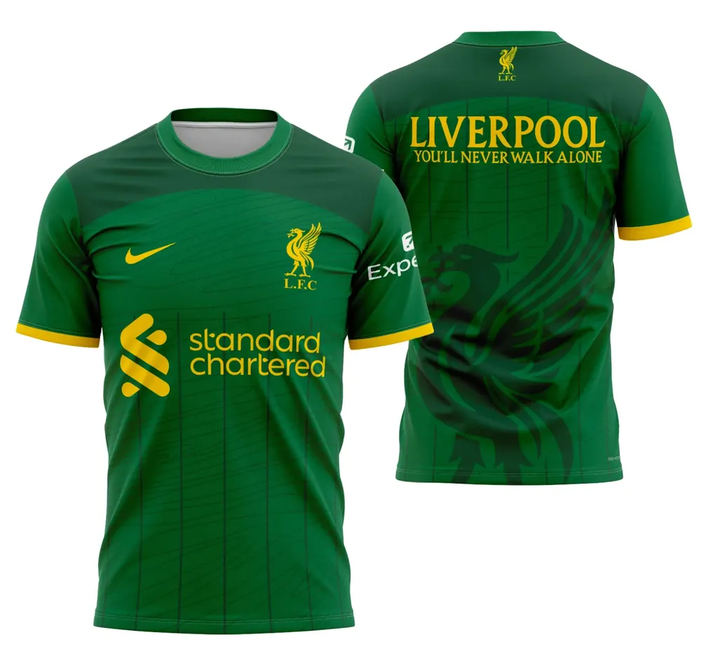 Arte Camisa Liverpool Concept 2025 - Modelo 2