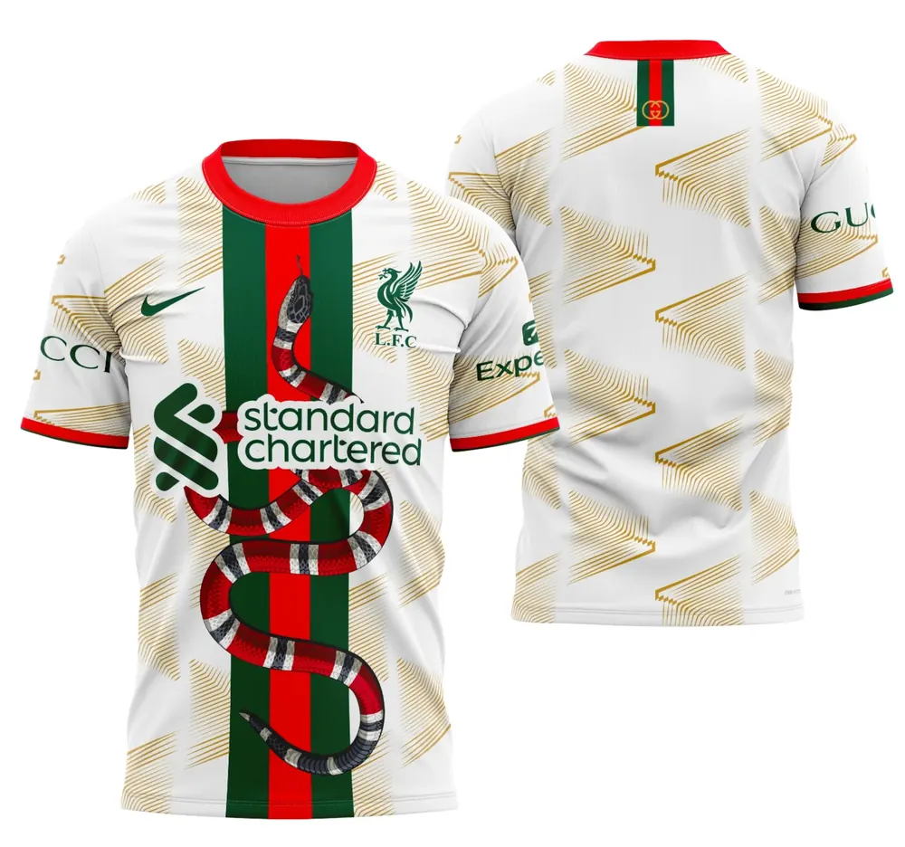 Arte Camisa Liverpool Gucci Concept 2024