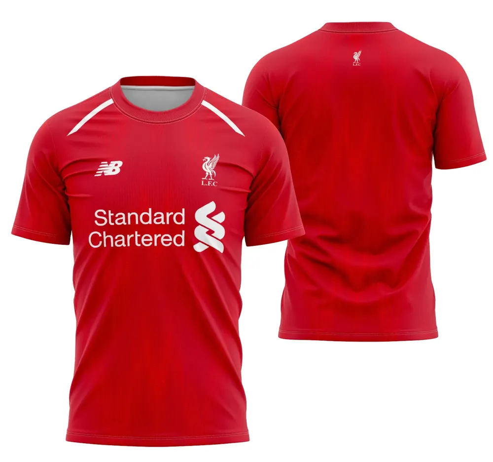 Arte Camisa Liverpool Local 2018-2019