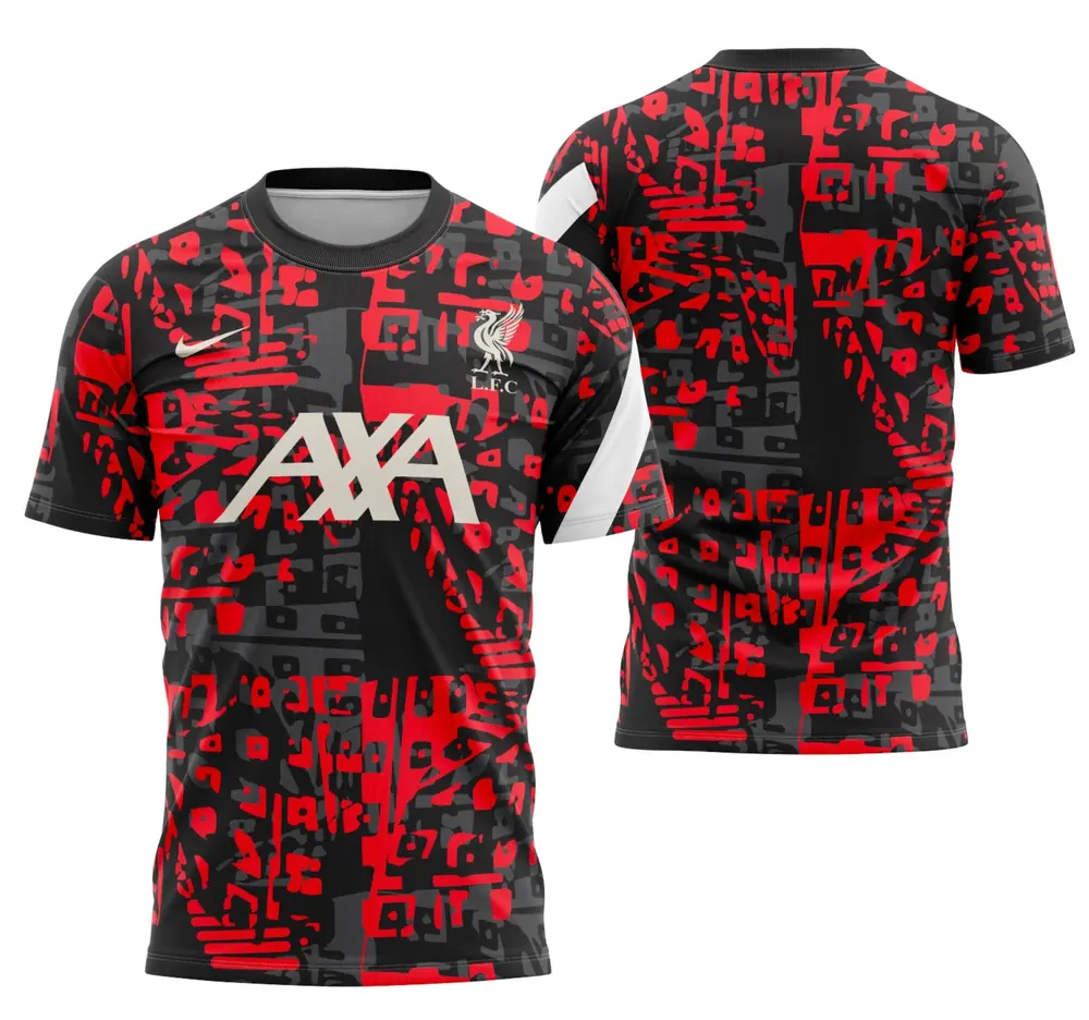 Arte Camisa Liverpool Pre Match 2021-2022
