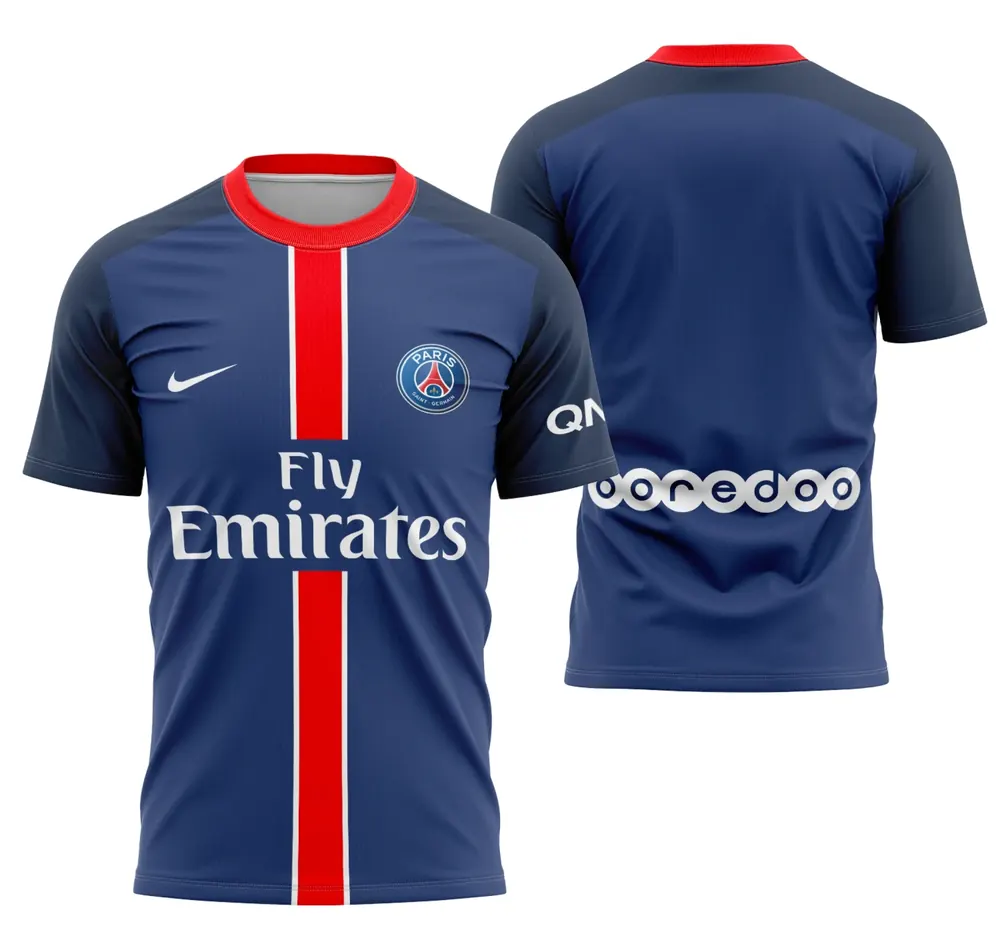 Arte Camisa Locais Do Psg 2015-2016