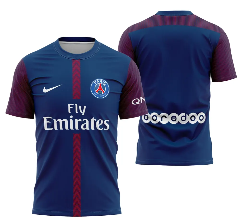 Arte Camisa Locais Do Psg 2017-2018