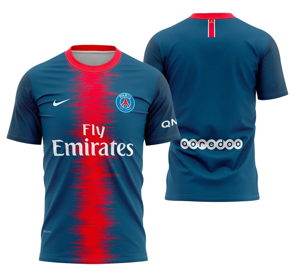 Arte Camisa Locais Do Psg 2018-2019