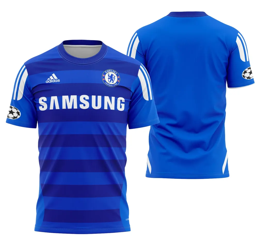 Arte Camisa Local Do Chelsea 2011-2012